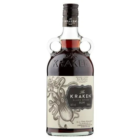 Kraken Black Spiced Rum 70cl - Premier Ravensdale