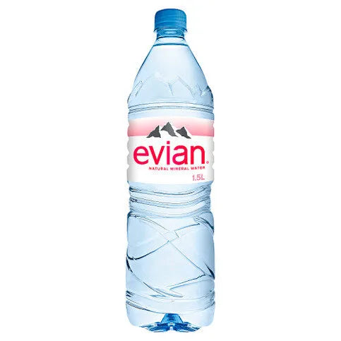 Evian Still Natural Mineral Water 1.5L