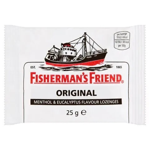 Fisherman's Friend Original Menthol & Eucalyptus Flavour Lozenges 25g - Premier Ravensdale