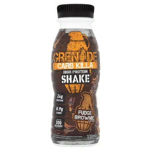 Grenade Carb Killa High Protein Shake Fudge Brownie Flavoured 330ml