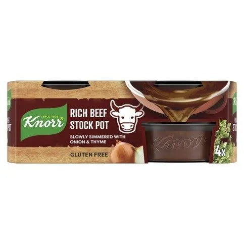 Knorr Rich Beef Stock Pot 4 x 28 g