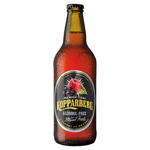 Kopparberg Premium Cider Alcohol-Free with Mixed Fruit 500ml