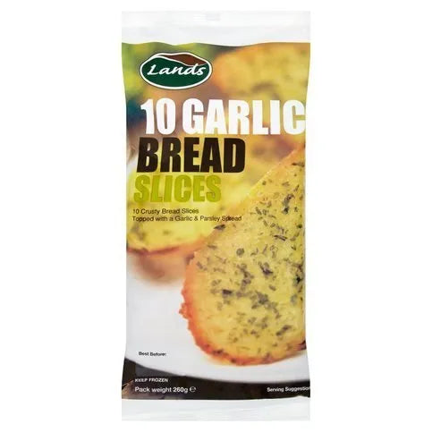 Lands Garlic Slices 10 Pack 190g
