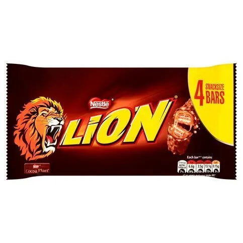 Lion Milk Chocolate Bar Multipack 4 x 30g - Premier Ravensdale