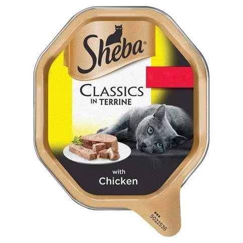 Sheba Classic Chicken in Terrine 85g - Premier Ravensdale