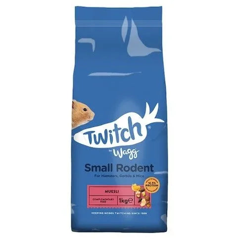 Wagg Twitch Small Rodent Muesli 1kg