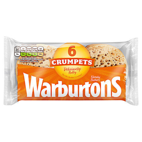 Warburtons 6 Crumpets - Premier Ravensdale