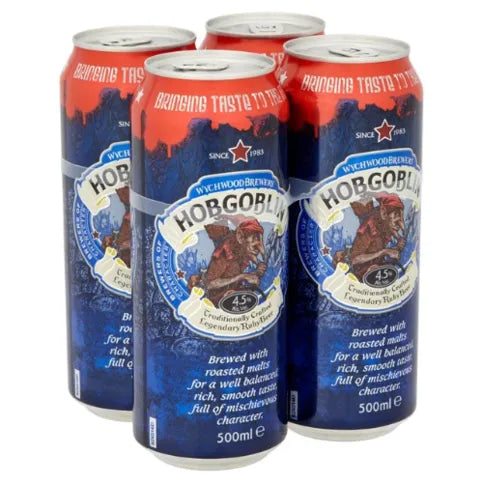 Hobgoblin Ruby Ale Beer 4 x 500ml