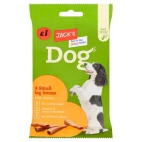 Jack's 4 Small Log Bones