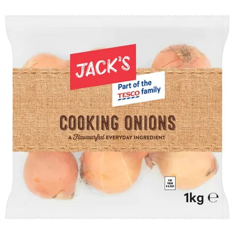 Jack's Cooking Onions 1kg