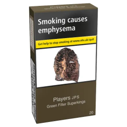 JPS Players Green Filter Super King - Premier Ravensdale