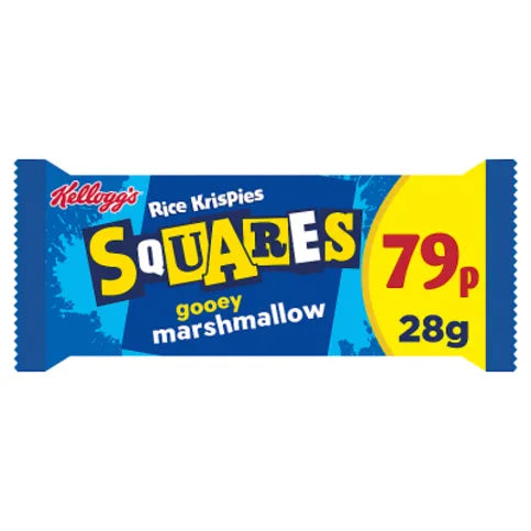 Kellogg's Squares Gooey Marshmallow Rice Krispies 28g - Premier Ravensdale
