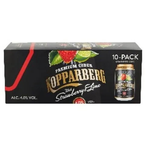 Kopparberg Strawberry & Lime 10 x 440ml - Premier Ravensdale