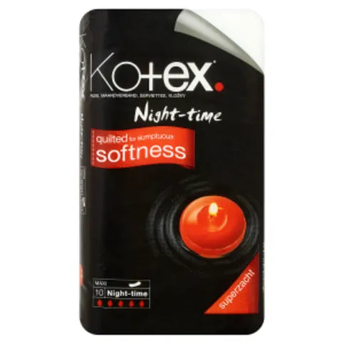 Kotex Maxi Night-Time 10 Pads