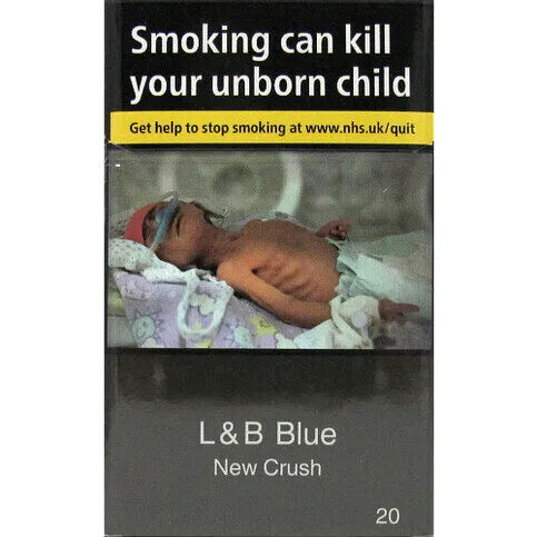 L&B Blue King Size New Crush 20 Pack