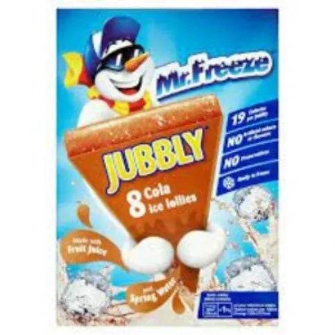 Mr Freeze Jubbly Cola Ice Lollies