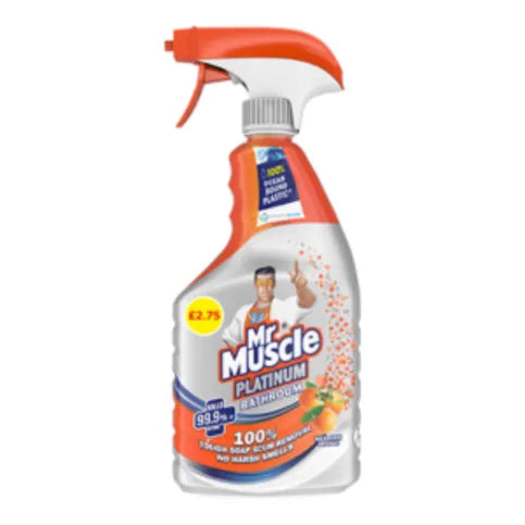 Mr Muscle Platinum Bathroom 750ml - Premier Ravensdale