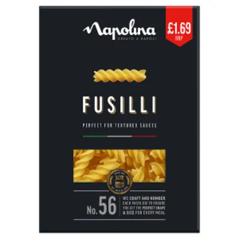Napolina Fusilli 500g - Premier Ravensdale