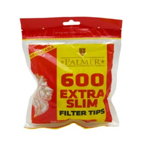 Palmer 600 Extra Slim Filter Tips - Premier Ravensdale