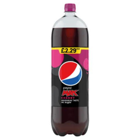 Pepsi Max Cherry No Sugar 2L