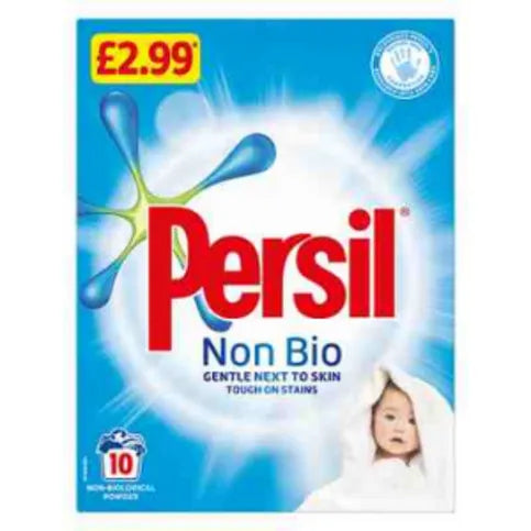 Persil Non Bio Washing Powder 10W 650g - Premier Ravensdale