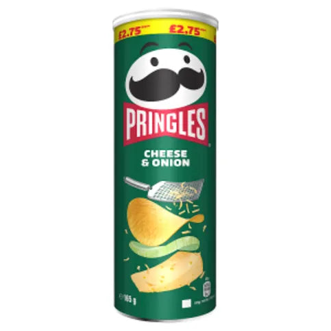 Pringles Cheese & Onion 165g - Premier Ravensdale