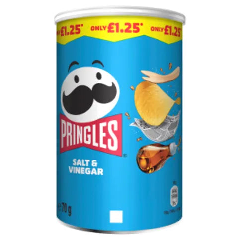 Pringles Salt & Vinegar 70g - Premier Ravensdale