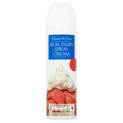 Real Dairy Spray Cream 250g - Premier Ravensdale