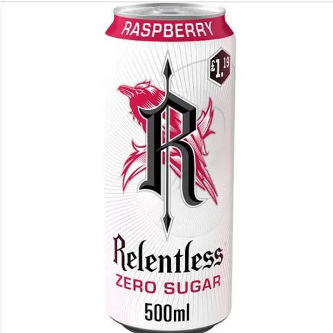 Relentless Raspberry 500ml