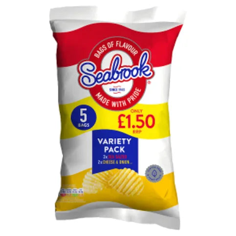 Seabrook Variety Pack 5 x 25g