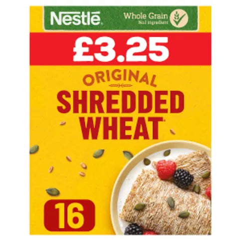 Shredded Wheat 16 Original Biscuits