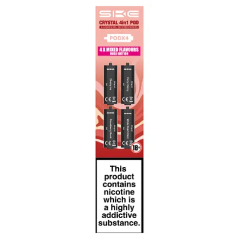 SKE 4 Mixed Flavours Rose Edition Crystal 4in1 Pod