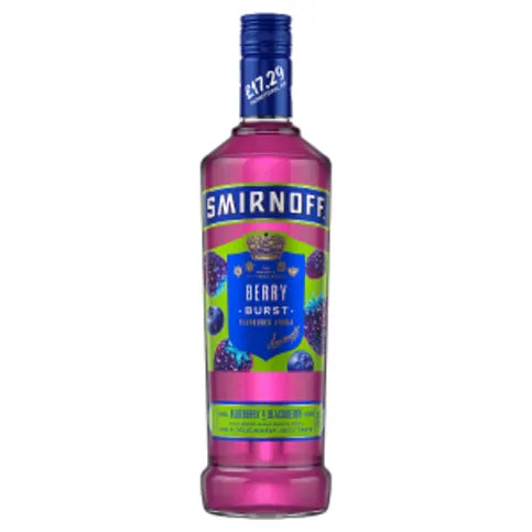 Smirnoff Berry Burst Flavoured Vodka 70cl - Premier Ravensdale