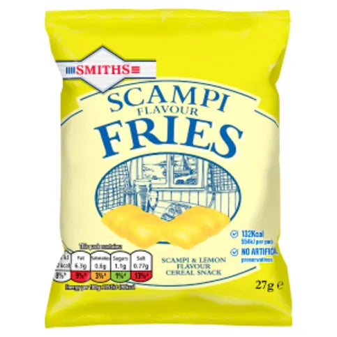 Smiths Scampi & Lemon Snacks 27g - Premier Ravensdale