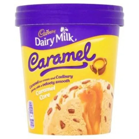 Cadbury Caramel Ice Cream Tub 480ml