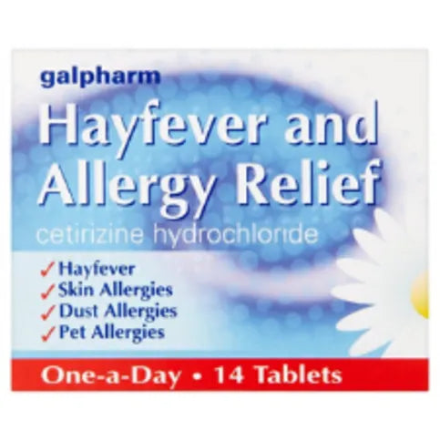 Galpharm Hayfever & Allergy Relief Tablets 14 Pack