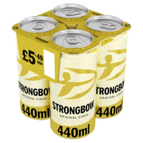 Strongbow Original 4 x 440ml - Premier Ravensdale