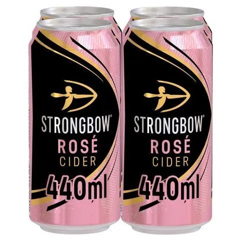 Strongbow Rose Cider 4 x 440ml - Premier Ravensdale