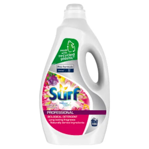 Surf Pro Formula Tropical Lily & Ylang Ylang Professional Biological Detergent 5L - Premier Ravensdale