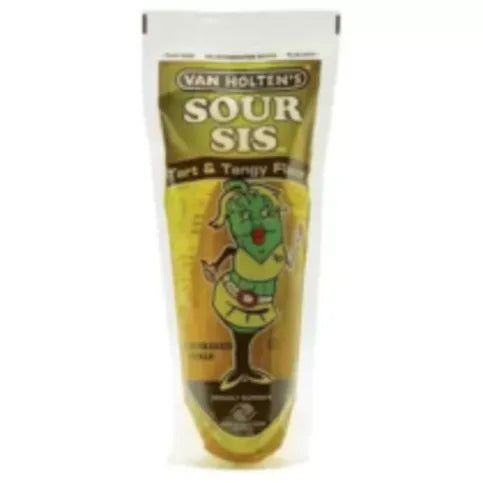 Van Holtens Sour Sis King Size Pickle In A Pouch 196g