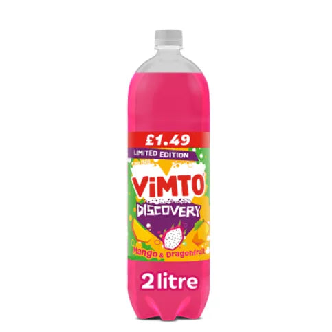 Vimto Discovery Mango & Dragonfruit 2L - Premier Ravensdale
