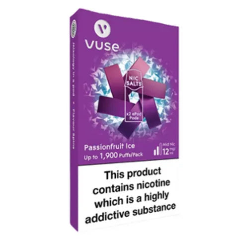 Vuse ePod Pods vPro Passionfruit Ice 12mg/ml UK