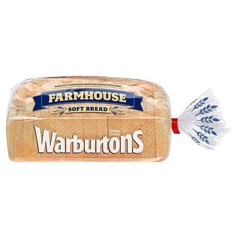 Warburtons Farmhouse Soft Bread 800g - Premier Ravensdale