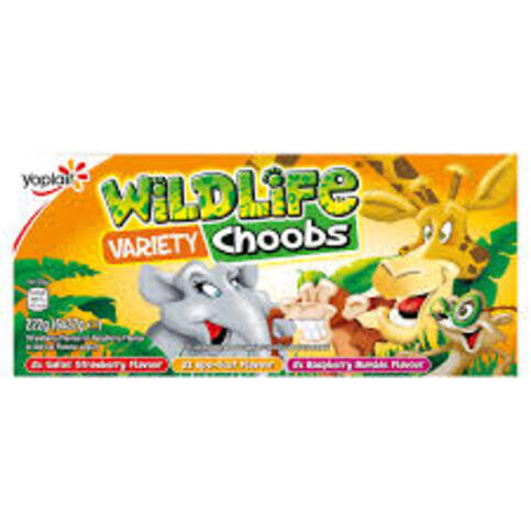 Yoplait Wildlife Cho 1 x 37g 6pk