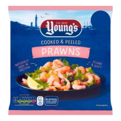 Young's Cooked & Peeled Prawns 180g