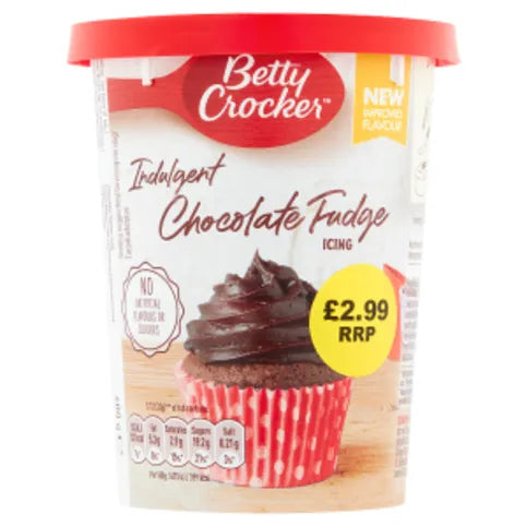 Betty Crocker Indulgent Chocolate Fudge Icing 400g