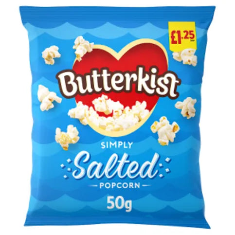 Butterkist Simply Salted Popcorn 50g