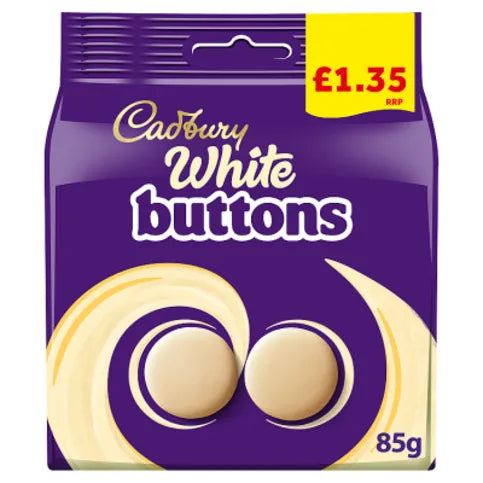 Cadbury White Buttons 85g