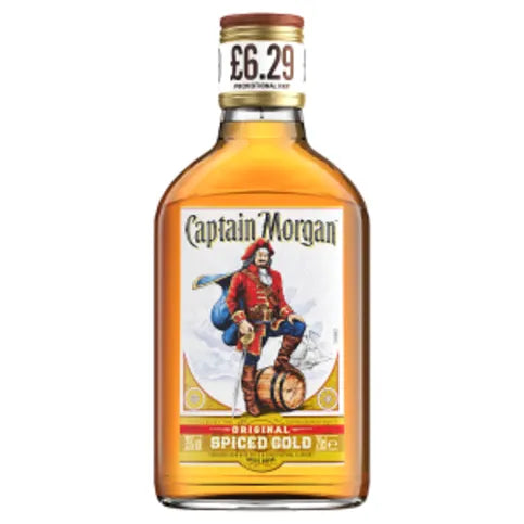 Captain Morgan Original Spiced Gold Rum Based Spirit Drink 20cl