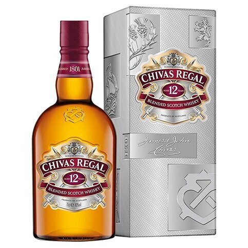 Chivas Regal Aged 12 Years Blended Scotch Whisky 70cl - Premier Ravensdale